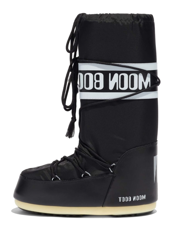 Moon Boot Icon Black Nylon Boots